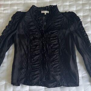 LoveShackFancy Jacque Lace Blouse